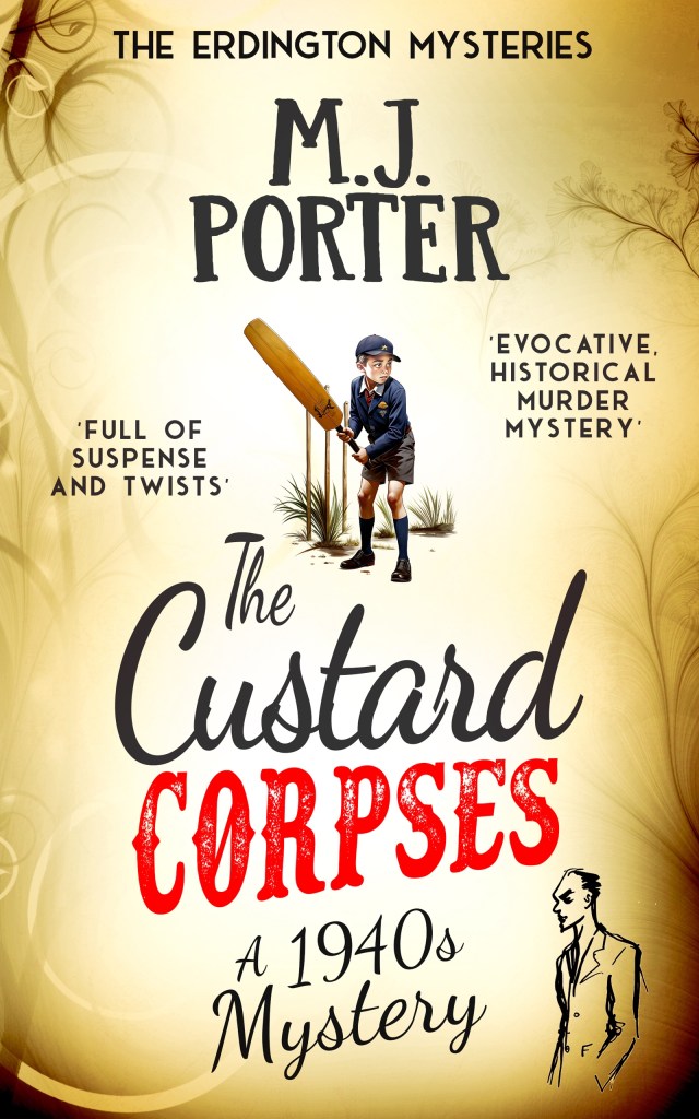 Cover image for The Custard Corpses. This is the 2nd cover. 