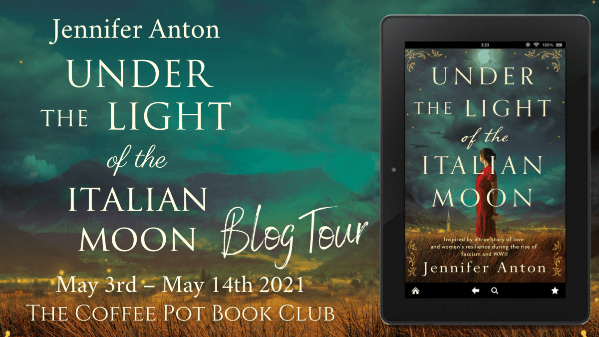 Jennier Anton is sharing a post about the historical research for Under the Light of the Italian Moon #blogtour #historicalresearch