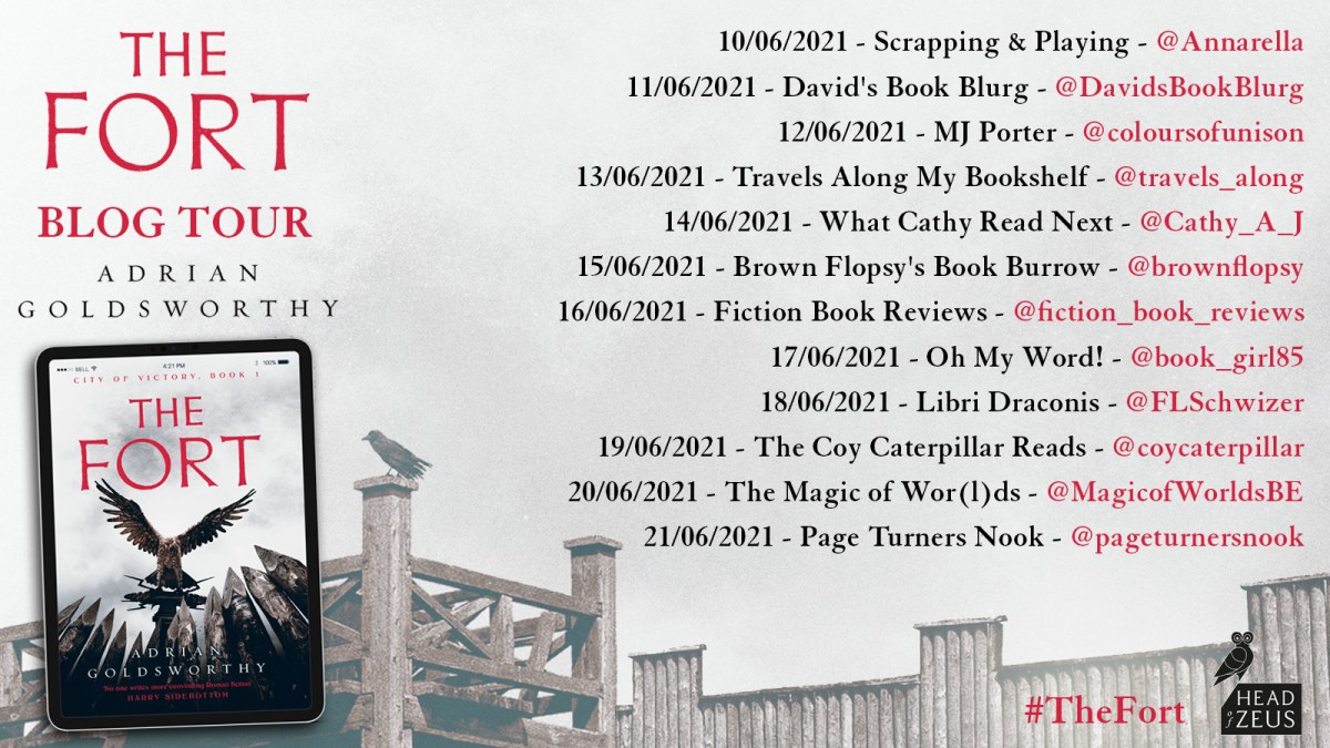 Check out my review for The Fort by Adrian Goldsworthy (Roman historical fiction) #blogtour #histfic&nbsp;#Romanhistfic