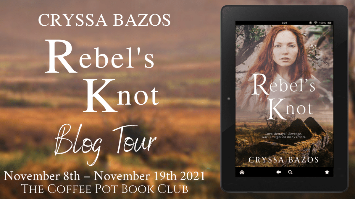 Welcome to today’s stop on the blog tour for Rebel’s Knot by Cryssa&nbsp;Bazos