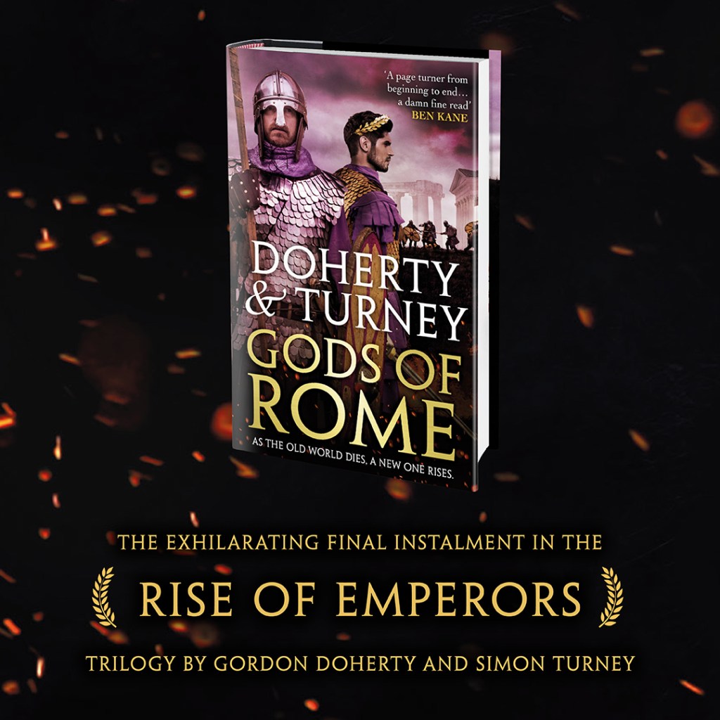 Cover image for Gods of Rome by Gordon Doherty and Simon Turney