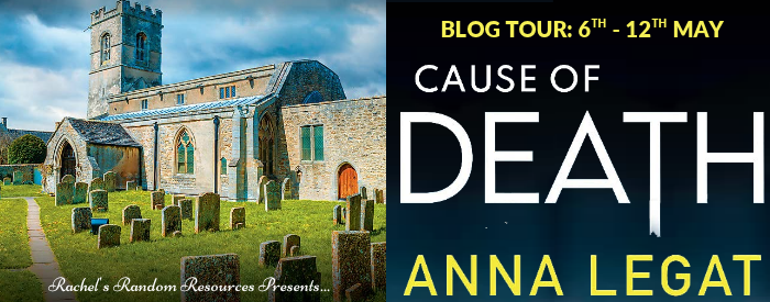 It’s my turn on the new release tour for Cause of Death by Anne Legat blog tour&nbsp;#blogtour