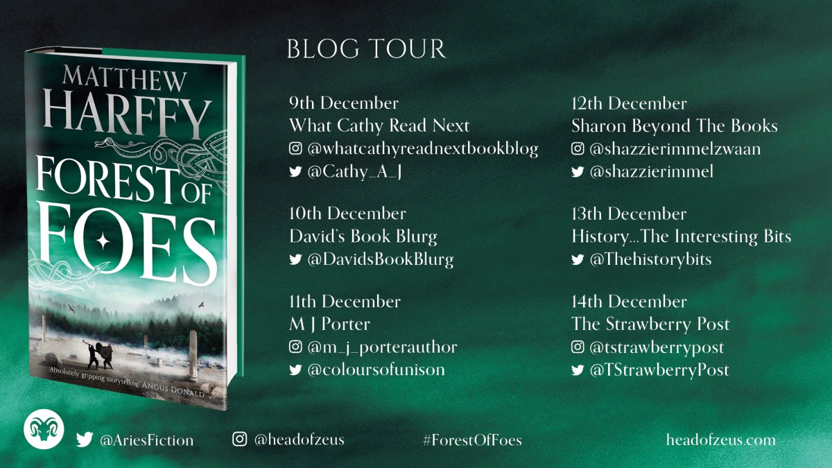 Today I’m delighted to host the Forest of Foes by Matthew Hardy #blogtour&nbsp;#ForestOfFoes