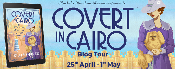 Today I’m delighted to be taking part in the blog tour for a new historical mystery, Covert in Cairo by Kelly Oliver #blogtour #BoldwoodBooks