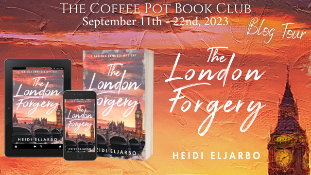 I’m welcoming The London Forgery by Heidi Eljarbo to the blog  #TheLondonForgery #fabiolabennett #DualTimelineMystery #BlogTour #TheCoffeePotBookClub