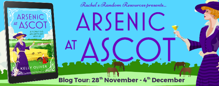 Today I’m delighted to be taking part in the blog tour for new historical mystery, Arsenic at Ascot by Kelly Oliver #blogtour #BoldwoodBooks