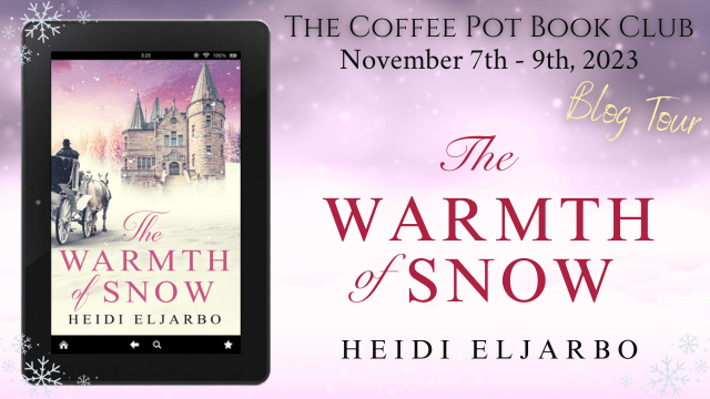 I’m delighted to welcome Heidi Eljarbo and her new book The Warmth of Snow to the blog ChristmasRomance #SweetRomance #RegencyRomance #BlogTour #TheCoffeePotBookClub