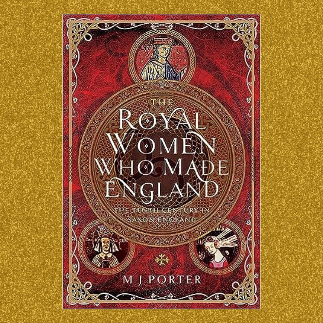 My first gold-lettered spine:) The Royal Women Who Made&nbsp;England