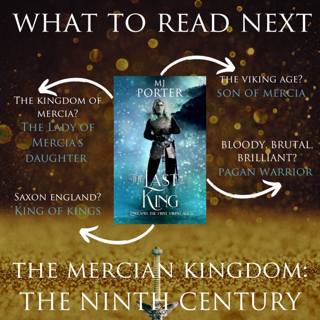 What to read next infographic for The Last King series. 
