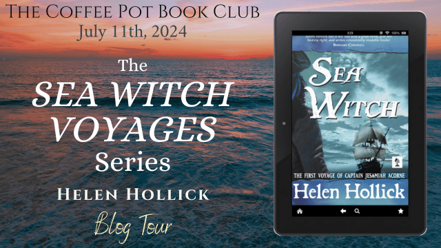 I’m delighted to welcome Helen Hollick and her series, The Sea Witch Voyages, to the blog #NauticalAdventure #Pirates #GoldenAgePiracy #SupernaturalAdventure #PiratesOfTheCaribbean #BlogTour #BookBlast #TheCoffeePotBookClub
