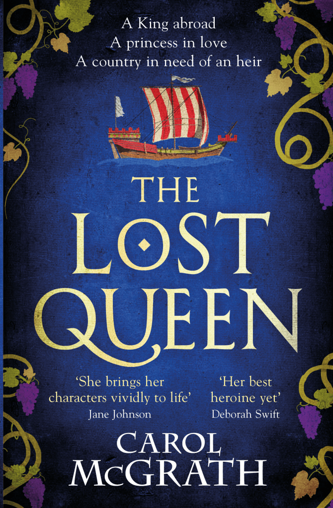 The cover for The Lost Queen book by Caol McGrath.