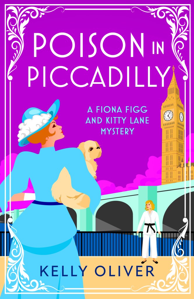 Cover image for Poison in Piccadilly by Kelly Oliver
