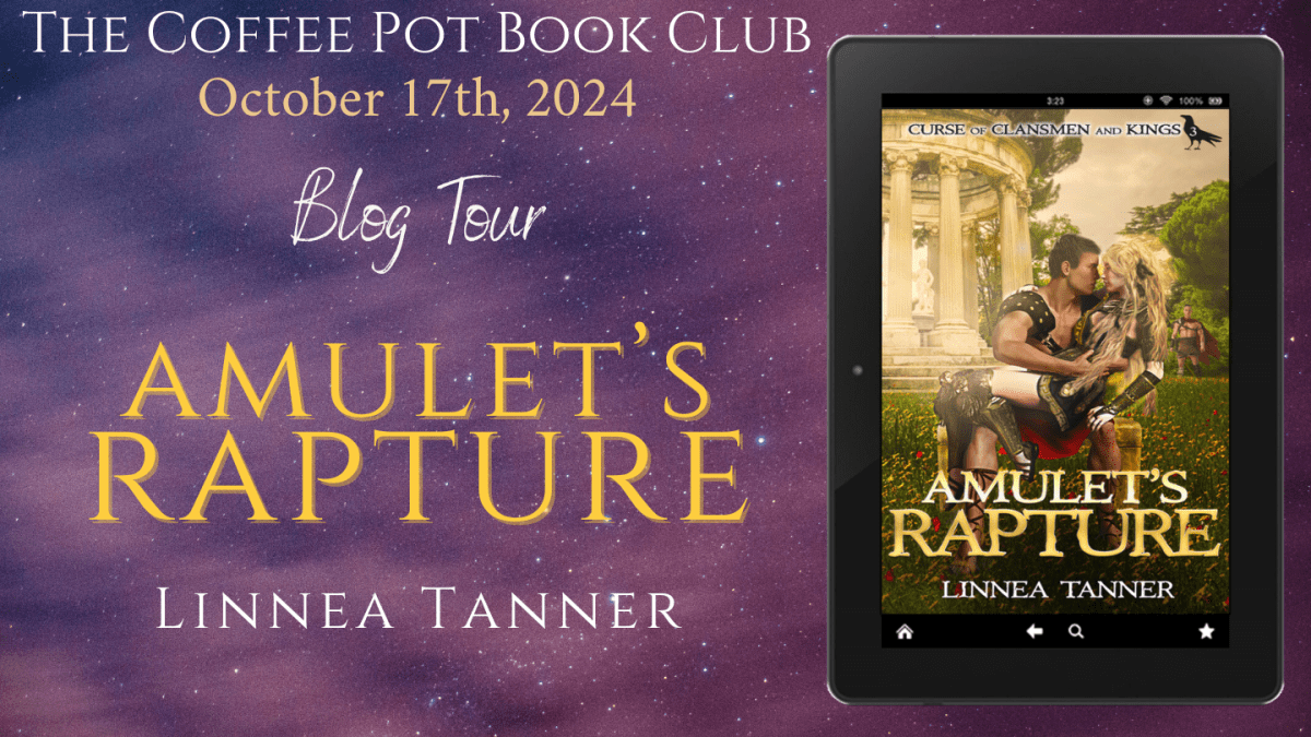 I’m delighted to welcome Linnea Tanner and her book, Amulet’s Rapture, to the blog #HistoricalFantasy #HistoricalFiction #HistoricalRomance #AncientRome #Britannia #BlogTour #BookBlast #TheCoffeePotBookClub