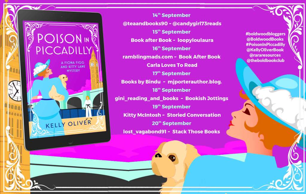 Banner image for Poison in Piccadilly by Kelly Oliver