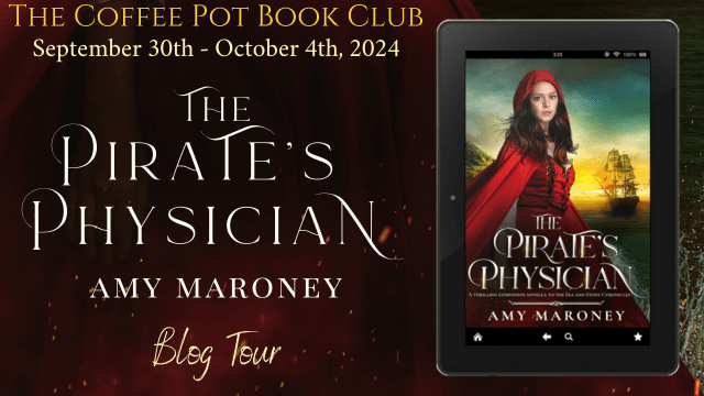 I’m delighted to welcome Amy Maroney and her new book, The Pirate’s Physician, to the blog #Renaissance #HistoricalRomance #PirateBooks #SeaAdventure #BlogTour #TheCoffeePotBookClub