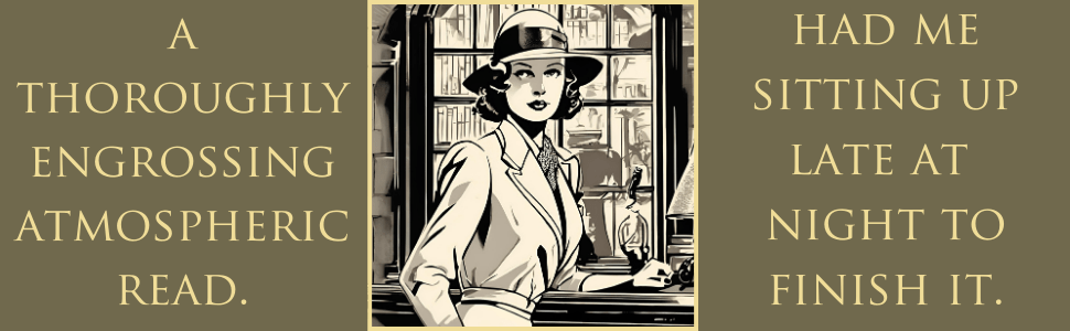 A 1930s woman looking towards the audience.