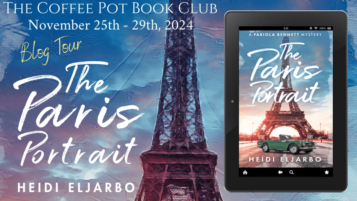 I’m delighted to welcome Heidi Eljarbo and her new book, The Paris Portrait, to the blog #HistoricalMystery #ArtHistory #DualTimeline #CozyMystery #BlogTour #TheCoffeePotBookClub