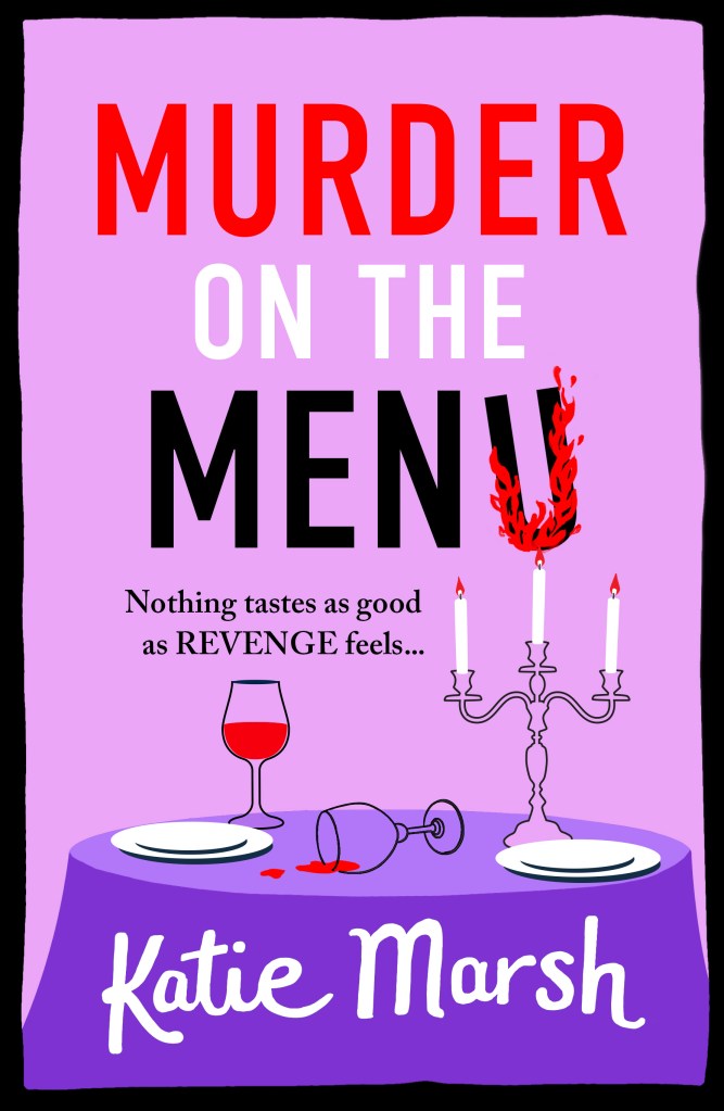 Cover image forMurder on the Menu by Katie Marsh
