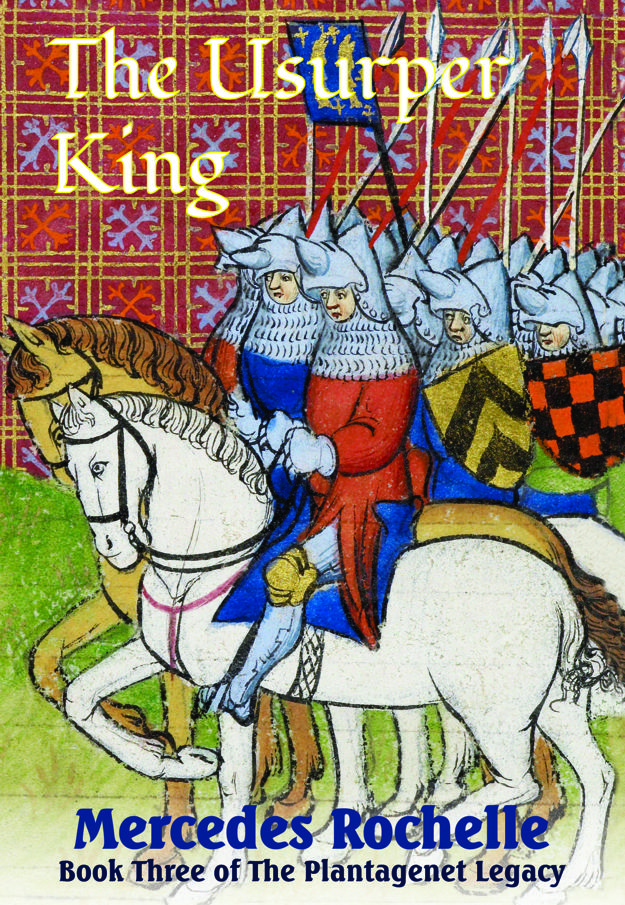 Book cover for The Usurper King by Mercedes Rochelle