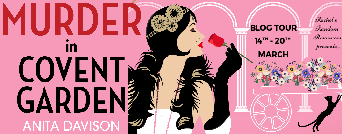I’m delighted to share my review for Murder in Covent Garden by Anita Davison #bookreview #blogtour #historicalmystery #newrelease