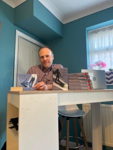 Author photo for Russell Dumper, author of The Hero Virus and Britannia Rises.