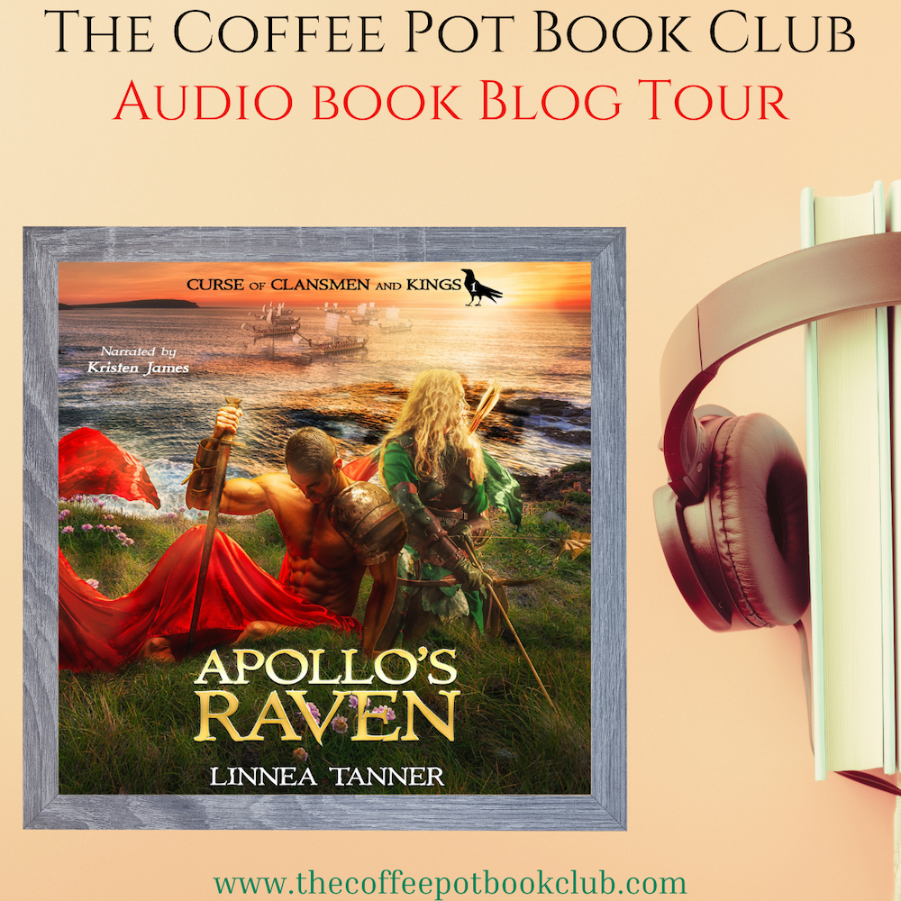 I’m delighted to welcome Linnea Tanner and her audiobook, Apollo’s Raven, to the blog #HistoricalFantasy #HistoricalFiction #Rome #Britannia #CelticMyths #BlogTour #TheCoffeePotBookClub