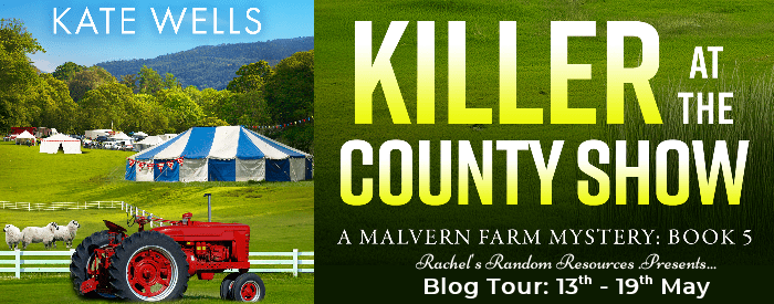It’s happy release day to Killer at the County Show by Kate Wells, a fabulous contemporary mystery set in the Malvern Hills #mystery #newrelease&nbsp;#blogtour