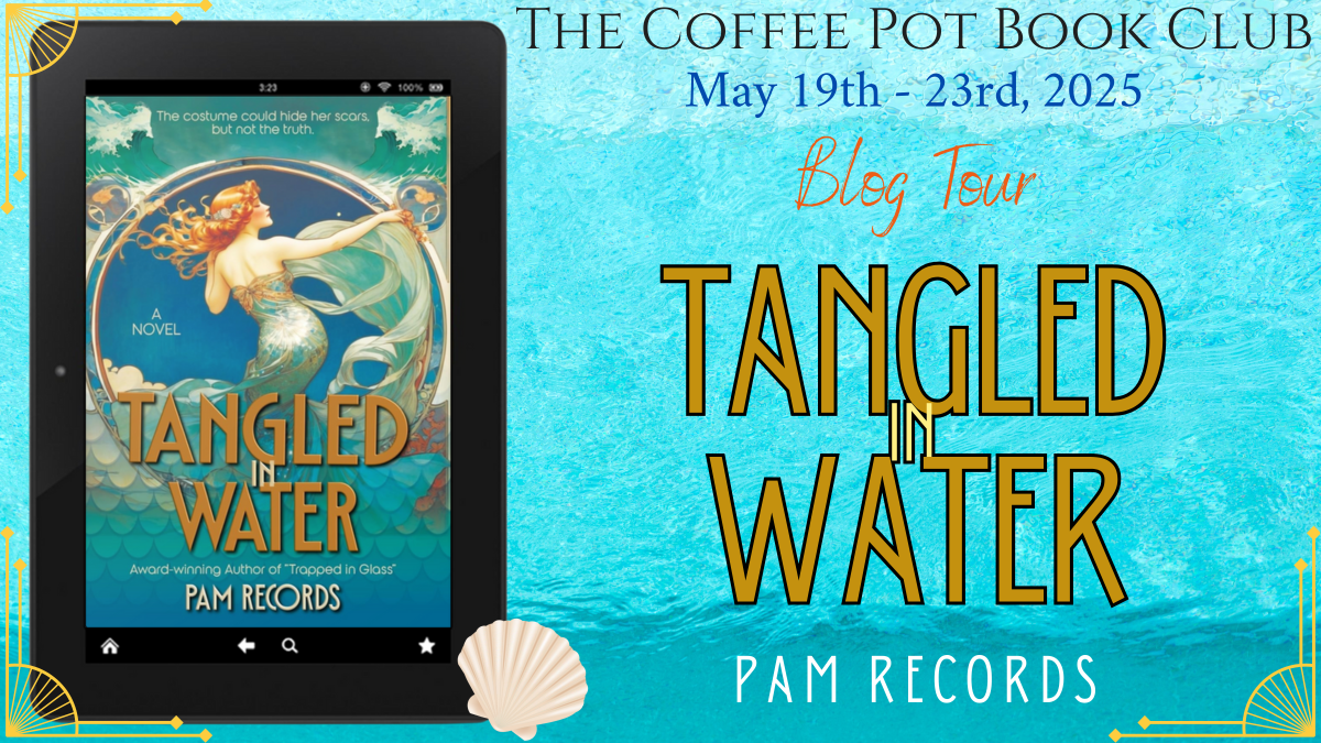 I’m sharing an excerpt from Tangled in Water by Pam Records HistoricalFiction #Prohibition #Mermaid #BlogTour #TheCoffeePotBookClub 