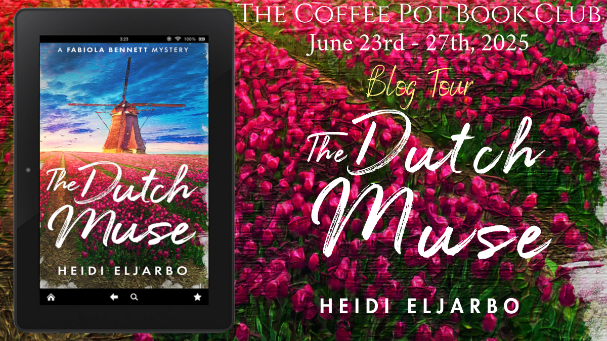 I’m delighted to welcome Heidi Eljarbo and her new book, The Dutch Muse, to the blog #HistoricalMystery #ArtHistory #DualTimeline #CozyMystery #BlogTour #TheCoffeePotBookClub