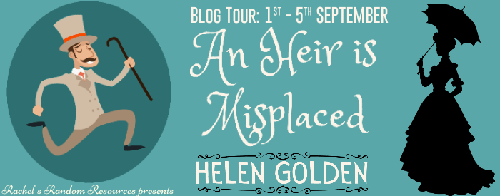 I’m delighted to welcome a returning Helen Golden to the blog with her new book, An Heir is Misplaced. #bookreview #cosymystery #blogtour&nbsp;#avidreader
