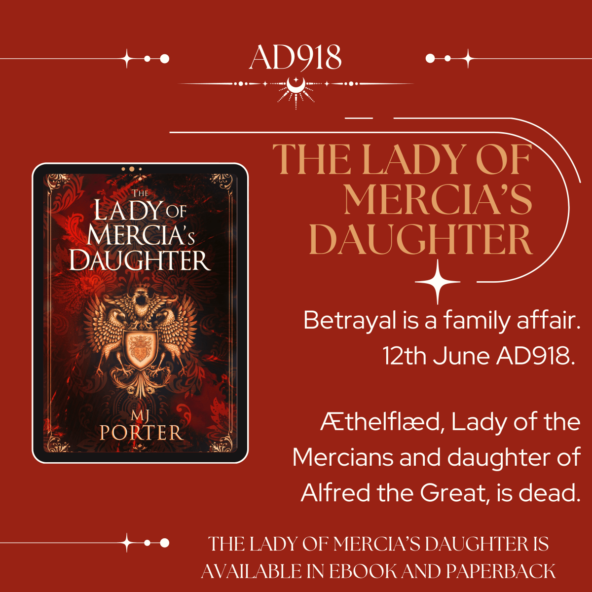 Who was the Lady of Mercia, Æthelflæd? #non-fiction #Mercia