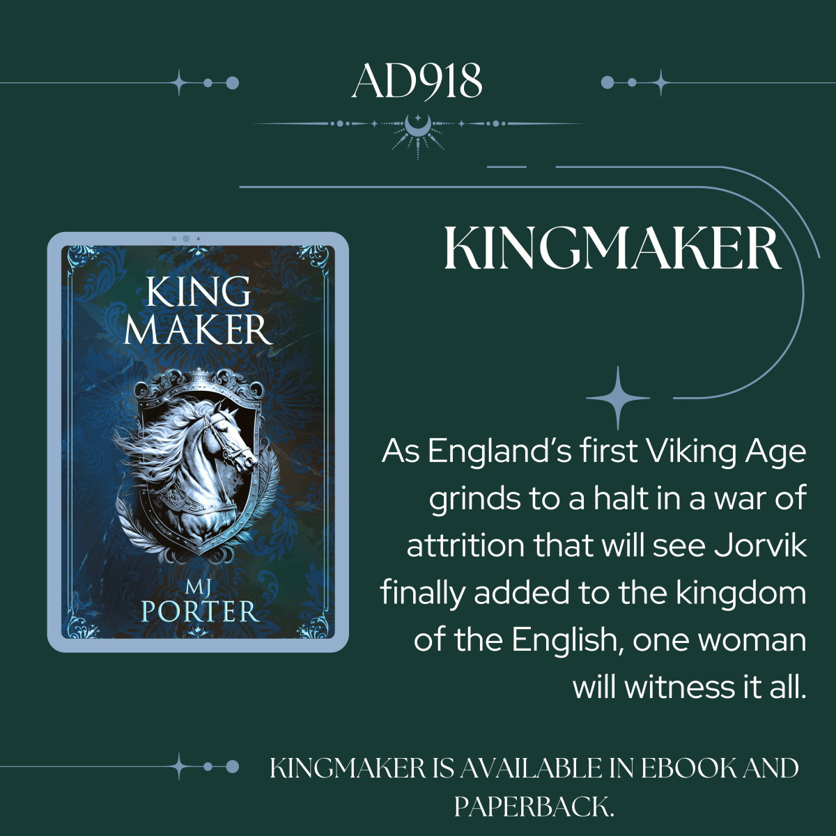 Why did I write about Lady Eadgifu, the main character in Kingmaker? #histfic #authorinspiration