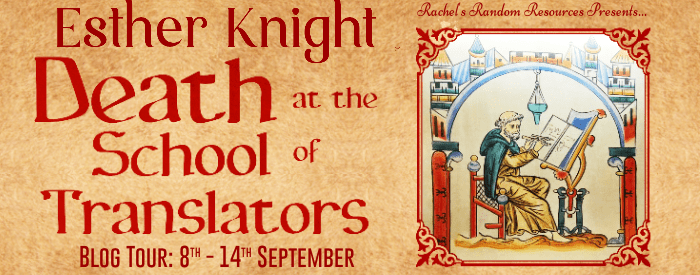 I’m sharing my review for Death At the School of Translators,  A Rebecca DeToledo Medieval Mystery by Esther Knight #bookreview #historicalmystery #histfic&nbsp;#blogtour