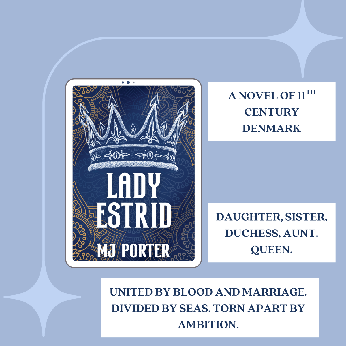 The physical and political setting for Lady Estrid, a novel of eleventh century Denmark #histfic #lostwomenofhistory