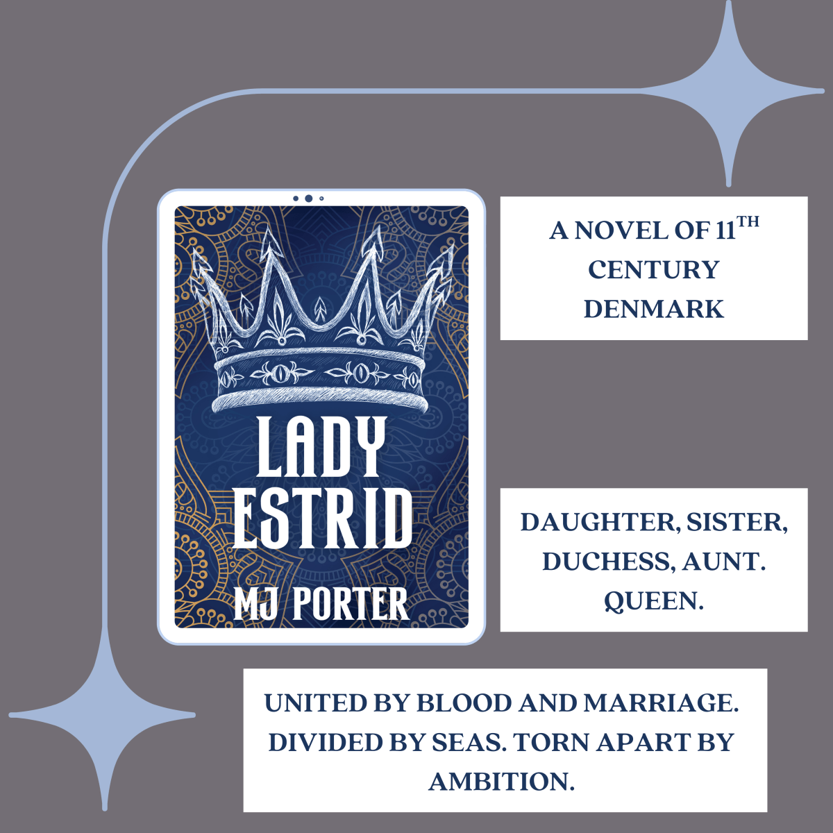 I’m resharing an interview I gave when I’d finished writing Lady Estrid, a novel of eleventh century Denmark #histfic #writingadvice #authorinterview