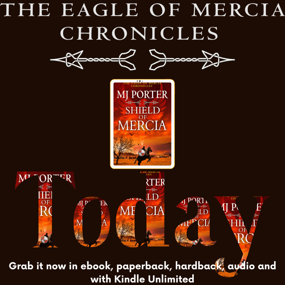 It’s happy release day to Shield of Mercia. Return to the world of young Icel. It’s going to get cold (and then rather hot). #newrelease #histfic #TheEagleofMerciaChornicles