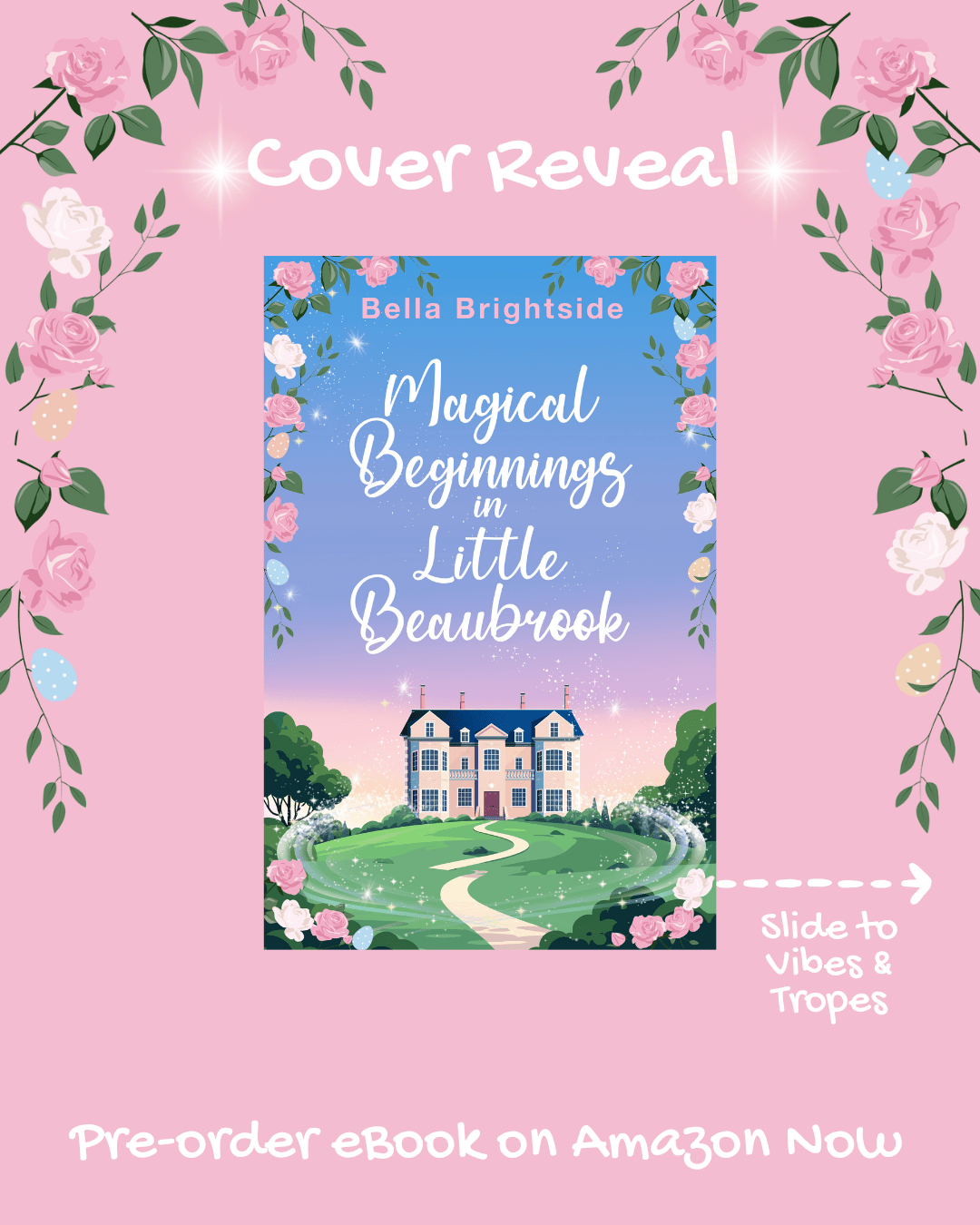 I’m delighted to be sharing the cover for Magical Beginnings in Little Beaubrook by Bella Brightside #romance #newrelease #blogtour&nbsp;#coverreveal