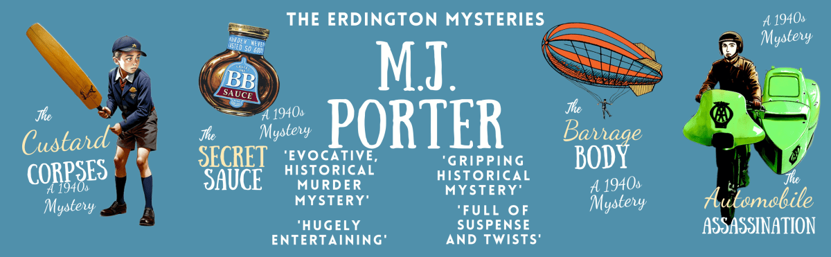 It’s happy release day to The Barrage Body, book 4 in The Erdington Mysteries #histfic #mystery