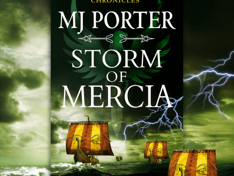 It’s cover reveal time for Storm of Mercia. Return to the world of young Icel in the ninth book in the Eagle of Mercia Series. #coverreveal #preorder&nbsp;#histficbook