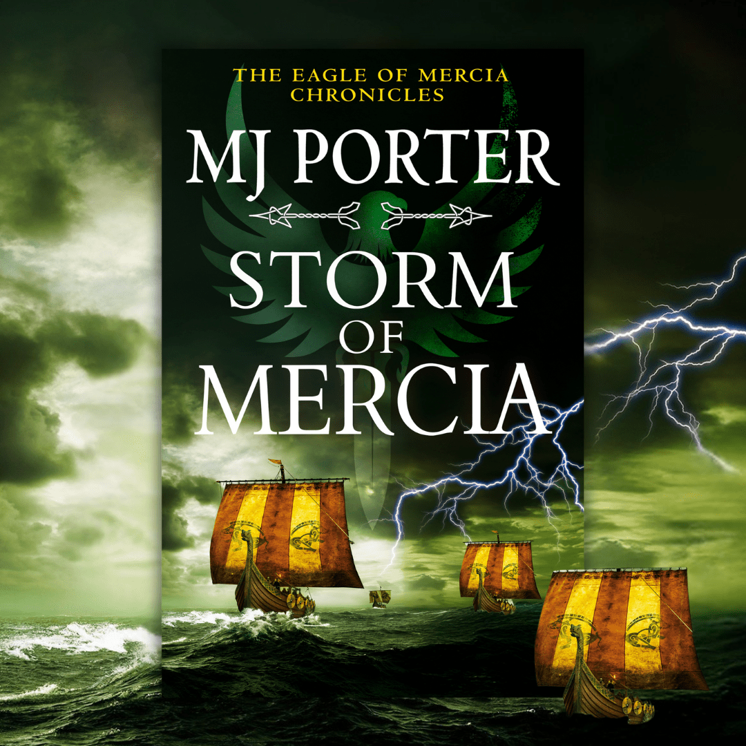 It’s cover reveal time for Storm of Mercia. Return to the world of young Icel in the ninth book in the Eagle of Mercia Series. #coverreveal #preorder&nbsp;#histficbook