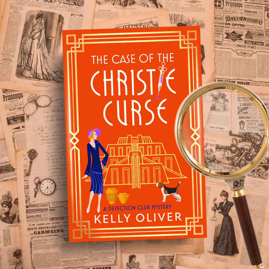 Today I’m reviewing Kelly Oliver’s fabulous new Golden-Age crime mystery, The Case of the Christie Curse #newrelease #cosycrime&nbsp;#blogtour