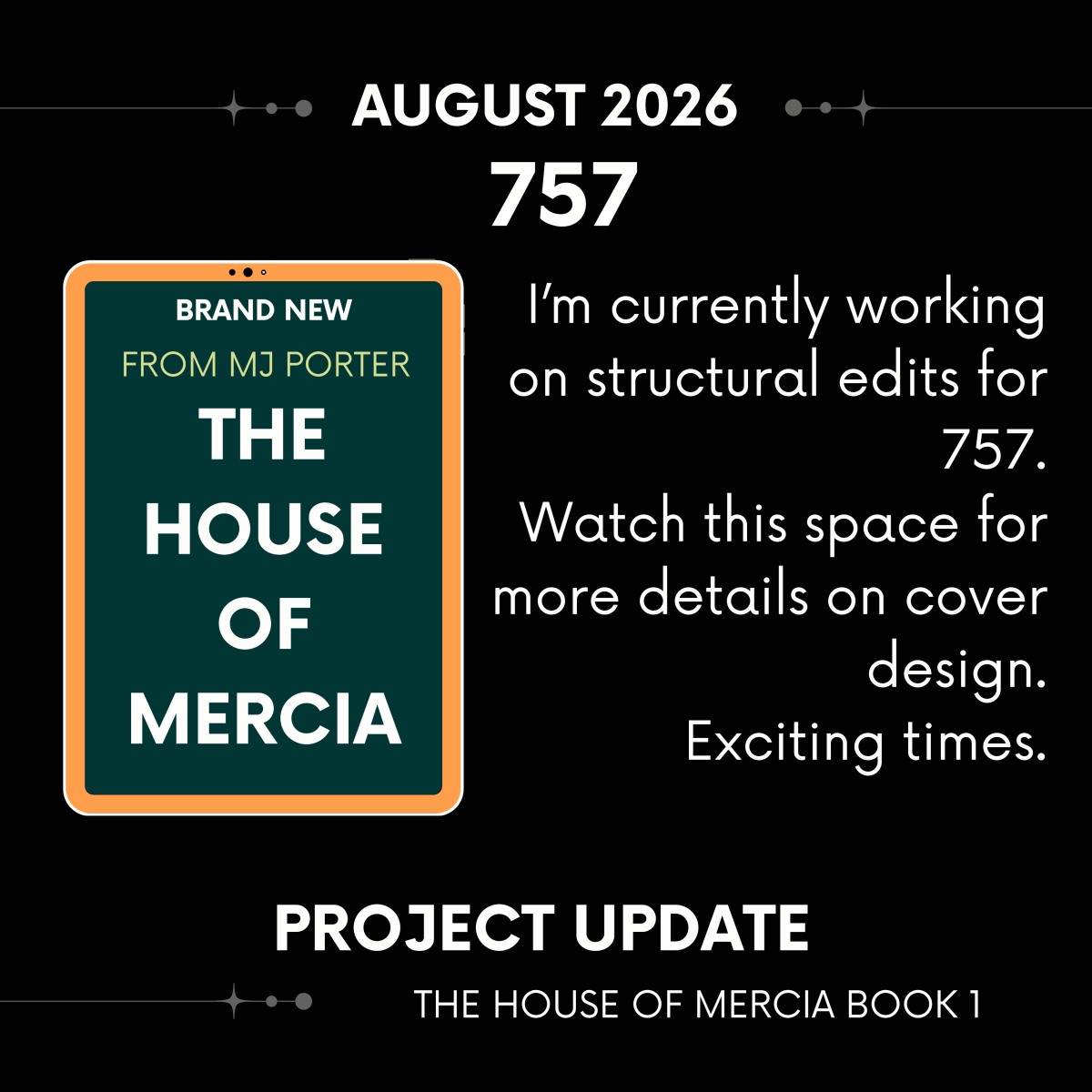 Introducing 757, the first book in the brand new series, The House of Mercia #fiction #nonfiction&nbsp;#Mercia