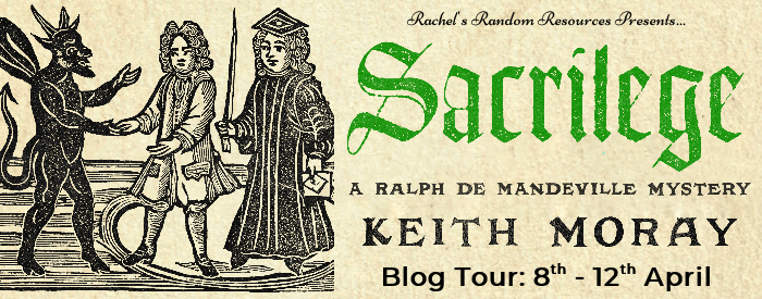 I’m sharing my review for Sacrilege by Keith Moray, a brand new historical mystery set in 1361 #bookreview #blogtour #newrelease