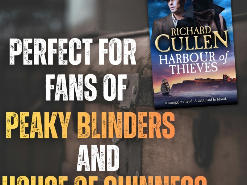 I’m reviewing Harbour of Thieves by Richard Cullen, a brand new 19th century tale of smugglers and North Yorkshire #historicalfiction #bookreview