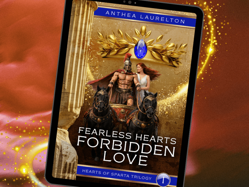 I’m welcoming Anthea Laurelton and Fearless Hearts Forbidden Love to the blog #HistoricalRomance #SpartanRomance #HistoricalFantasy #HeartsOfSparta #FearlessHeartsForbiddenLove #BlogTour #TheCoffeePotBookClub