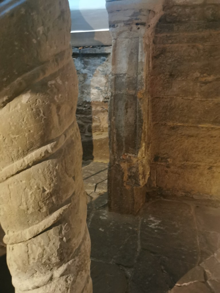 Image of the crypt at Repton