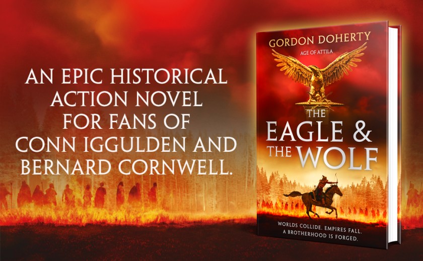 Book review The Eagle and the Wolf by Gordon Doherty #histfic #Romanfiction&nbsp;#BookReview