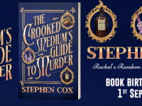 I’m reviewing The Crooked Medium’s Guide to Murder (The Crooked Medium 1) by Stephen Cox #blogtour #bookreview #historicalmystery